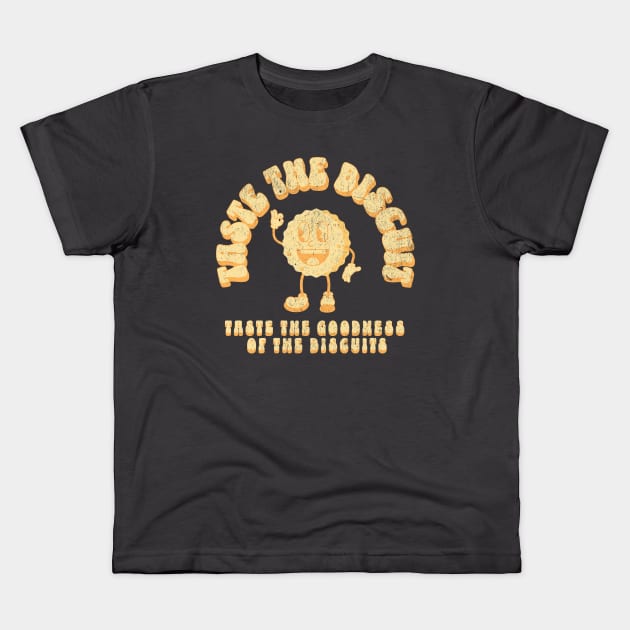 Taste the biscuit Kids T-Shirt by lakokakr